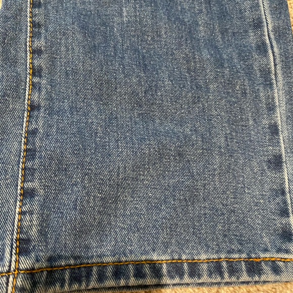 SHEIN wide leg, dark wash jeans. Size small. - Picture 5 of 9